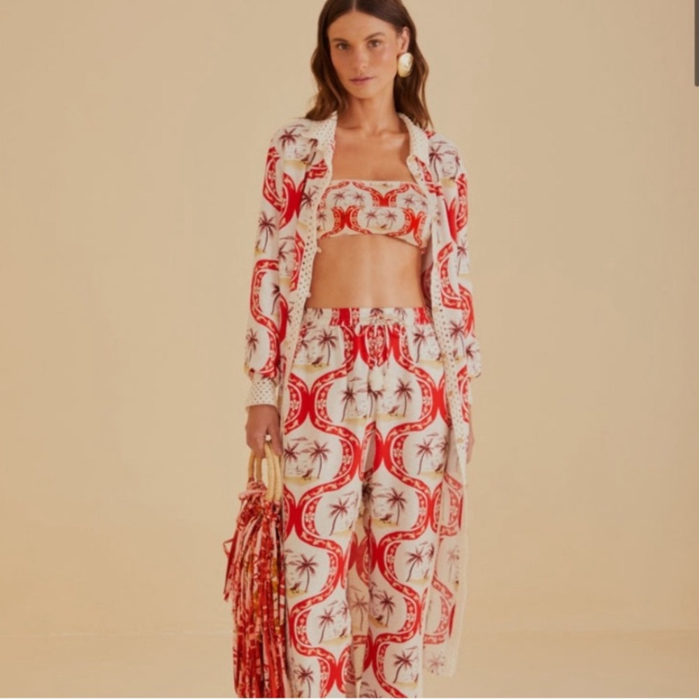 NWT FarmRio Summer Beach Pants